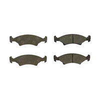 4 x Stainless Steel Trailer Disc Brake Pads No Clips for USA Trailers with UFP DB35 Calipers 33008