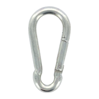 Snap Hook Carabiner To suit Trailers Rigging or Securing 10mm Zinc