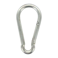 Snap Hook Carabiner To suit Trailers Rigging or Securing 13mm Zinc