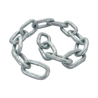 10mm Galvanised 2000kg Rated Trailer Safety Chain 700mm Length ADR Stamped