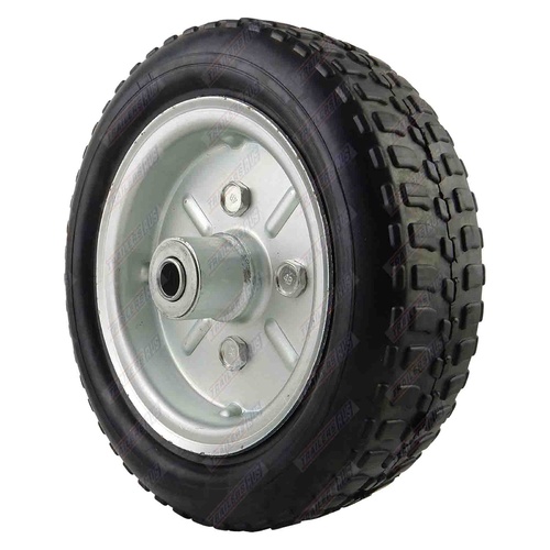 Solid Rubber Wheel Metal Rim to Replace 10